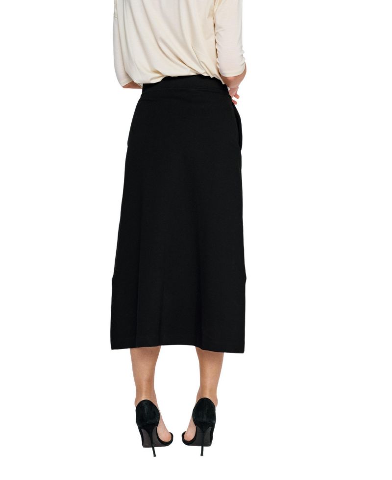 Women's Amine High-Waisted A-Line Midi Skirt
