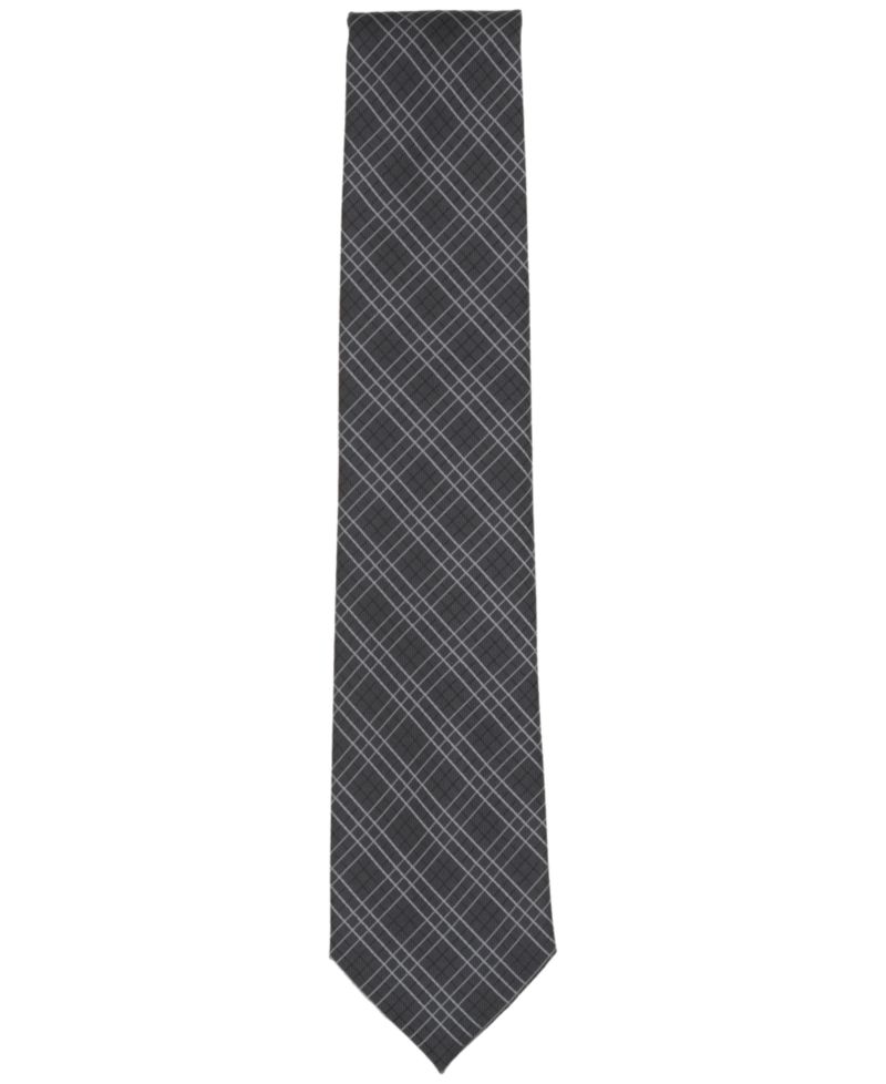 Men's Grid Pattern Tie