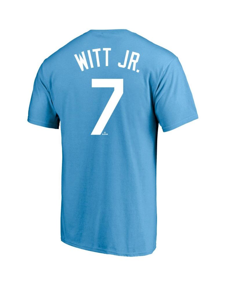 Men's Bobby Witt Jr. Royal Kansas City Royals Big & Tall Name & Number T-Shirt