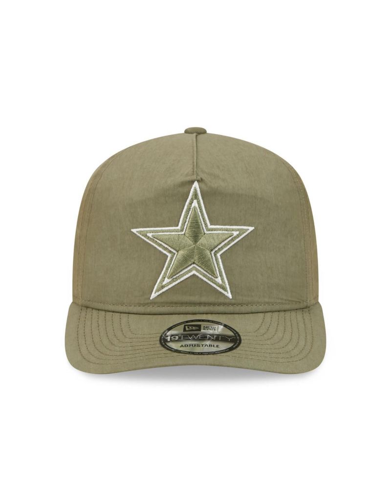 Men's Olive Dallas Cowboys Nylon 19TWENTY Adjustable Hat