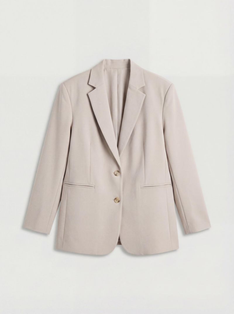 Women's Oversized Single Breasted Blazer