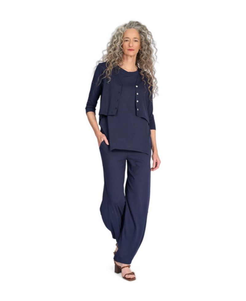 Women's Essential Cropped V-Neck Lightweight Cardigan