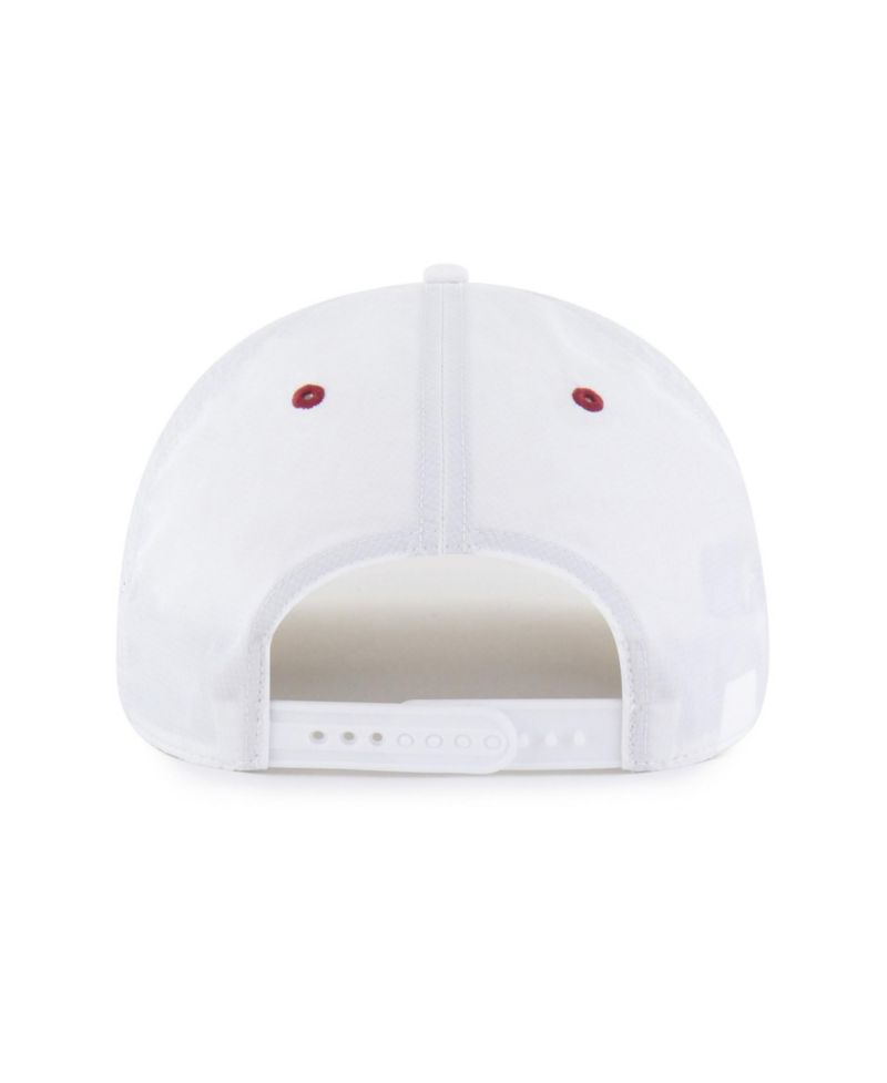 Men's and Women's '47 White Alabama Crimson Tide brrr&deg; Expressway Hitch Adjustable Hat