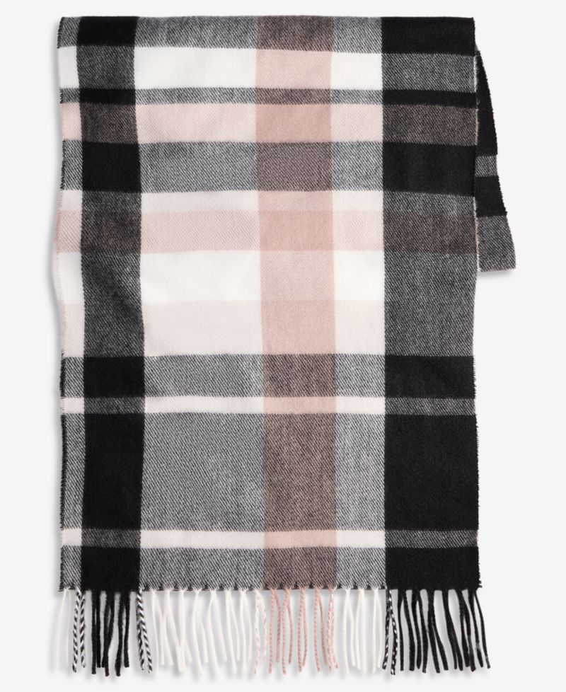 Women's Overscale Plaid Blanket Wrap Scarf