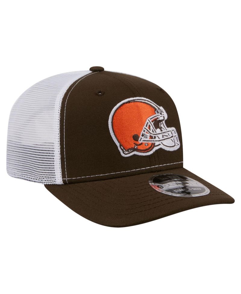 Men's Brown Cleveland Browns 9SEVENTY Trucker Adjustable Hat
