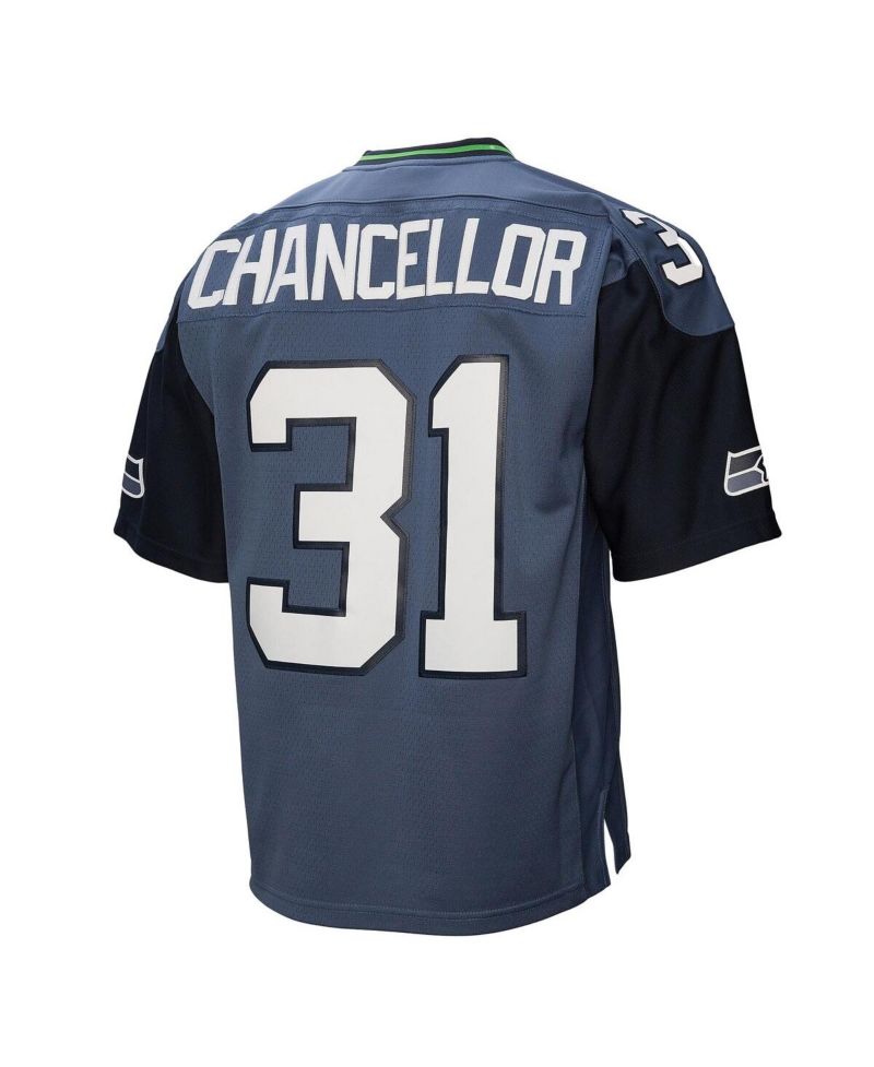 Men's Kam Chancellor Blue Seattle Seahawks 2011 Legacy Replica Jersey