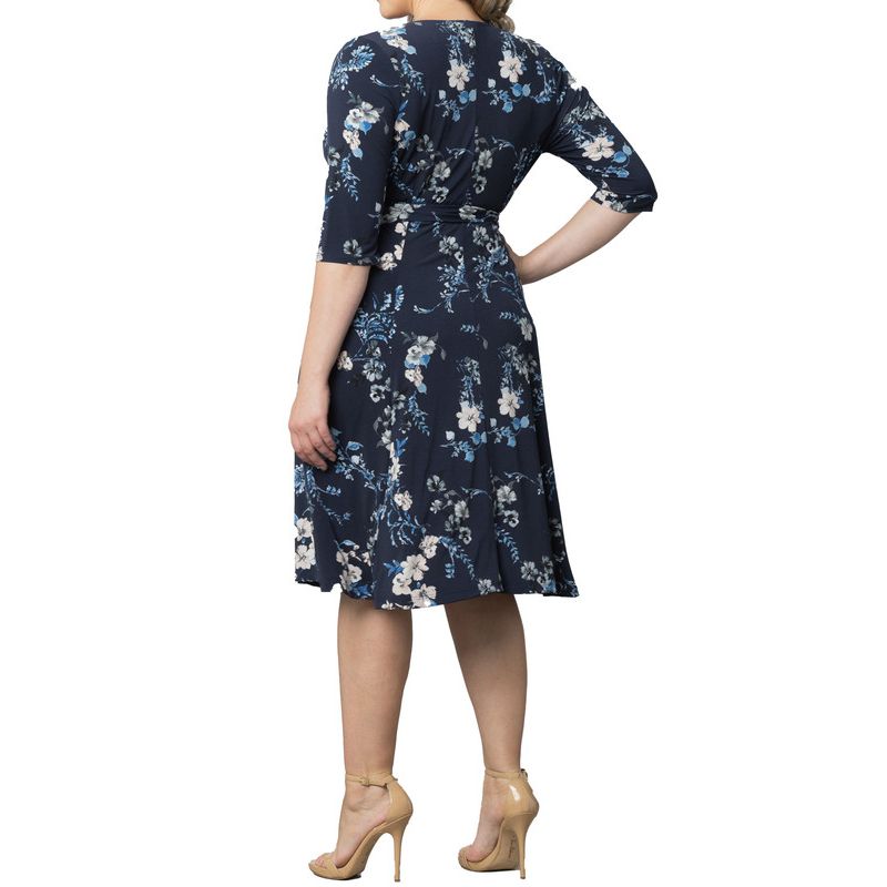 Plus Size Signature Print Wrap Dress.
