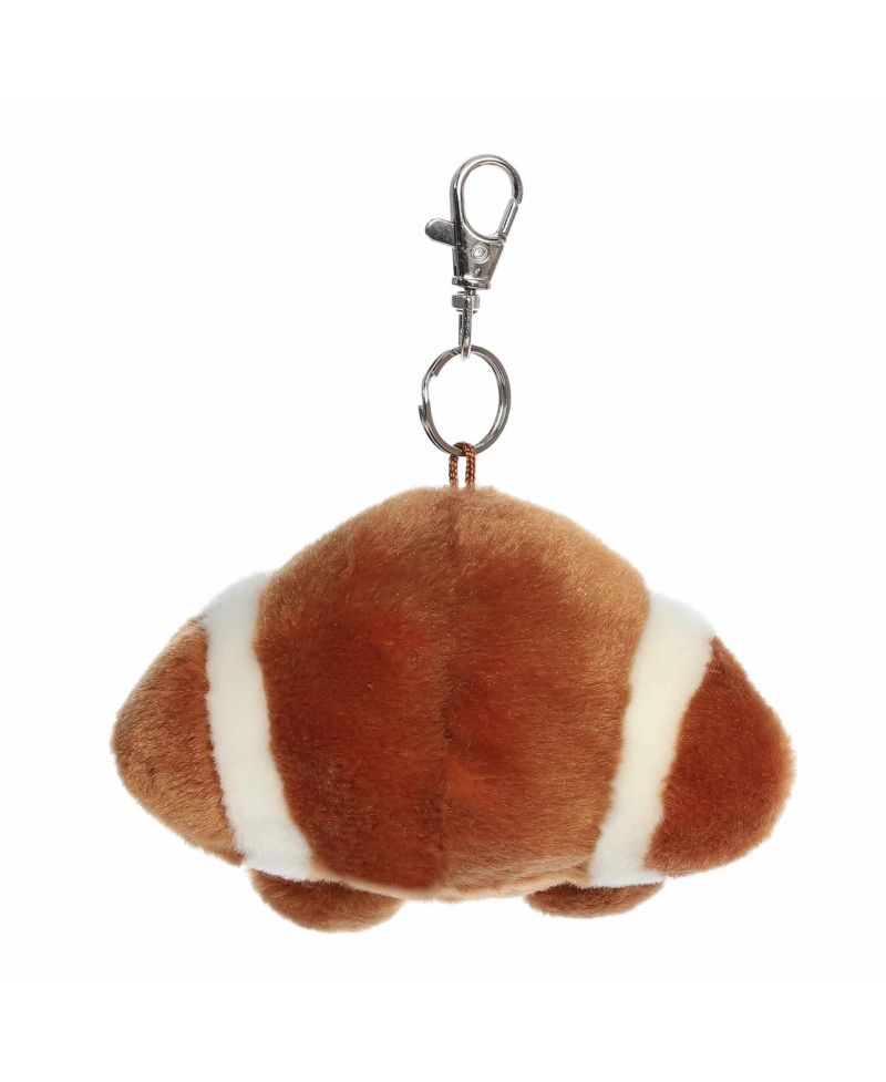 Mini Tackle Football Palm Pals Adorable Clip-On Brown 5