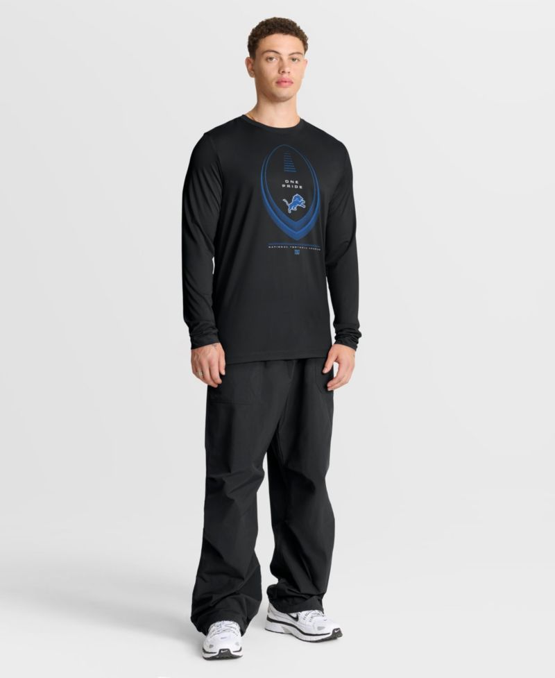 Men's Detroit Lions Legend Icon Dri-FIT Long Sleeve T-Shirt