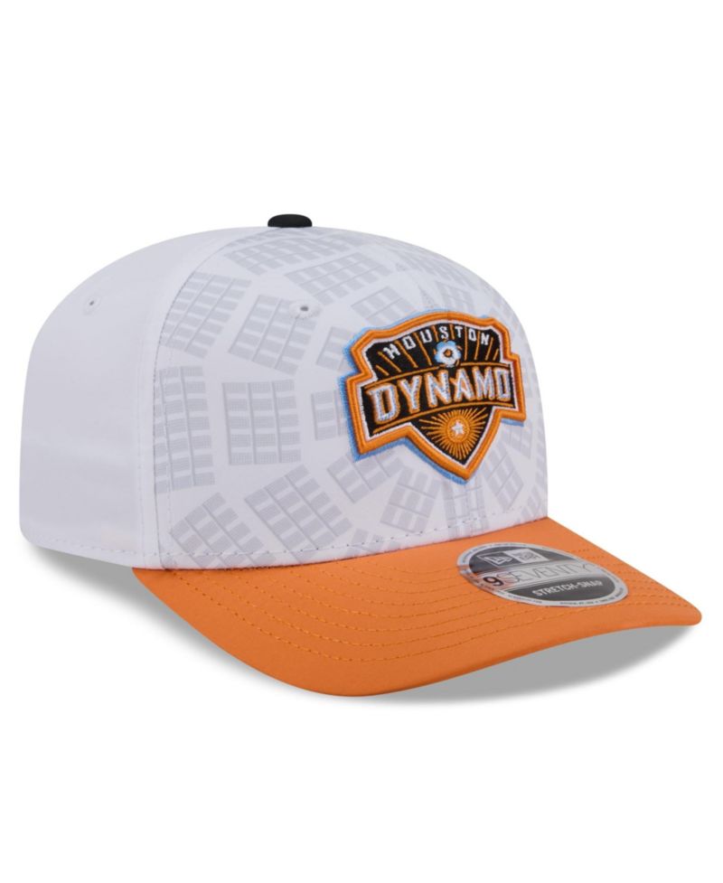 Men's White/Orange Houston Dynamo FC 2026 Third Jersey Hook 9SEVENTY Adjustable Hat