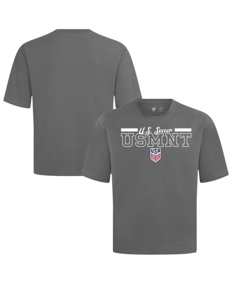 Men's Gray USMNT Vanguard Luxe Signature T-Shirt