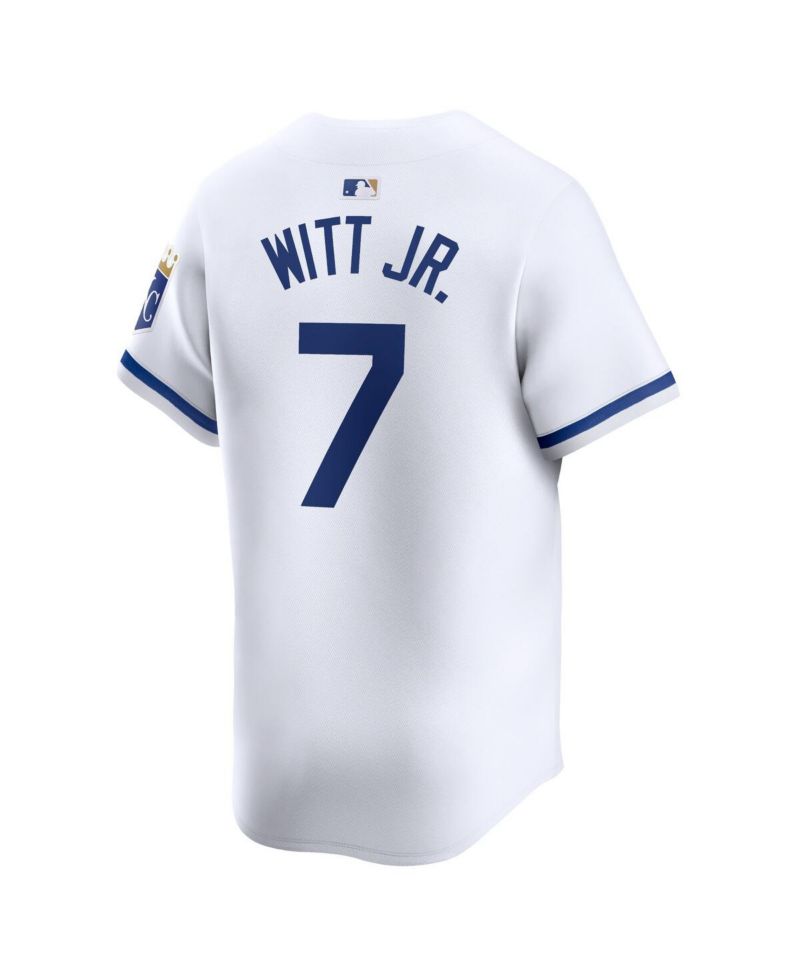 Men's Bobby Witt Jr. White Kansas City Royals Home Limited Player Jersey