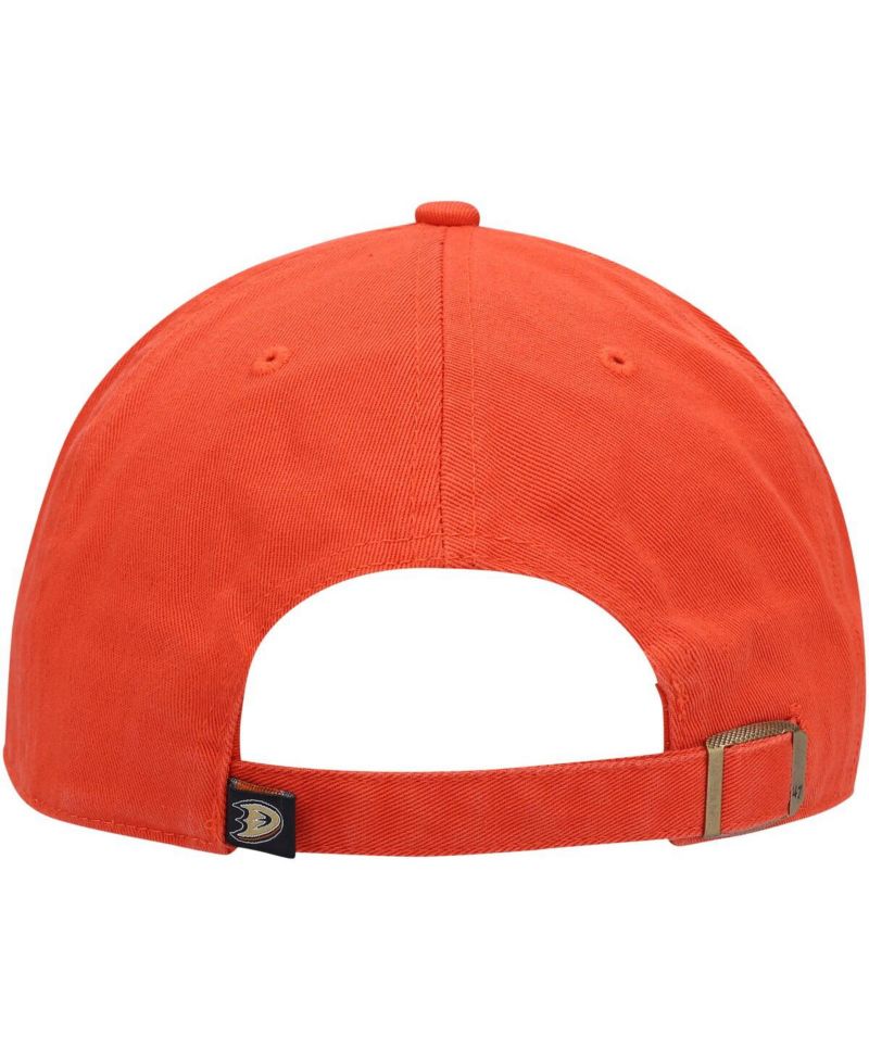 Men's Orange Anaheim Ducks Clean Up Adjustable Hat