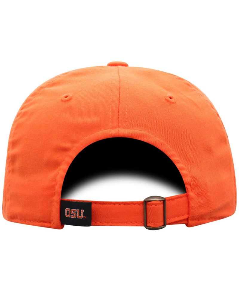 Men's Orange Oregon State Beavers Staple Adjustable Hat