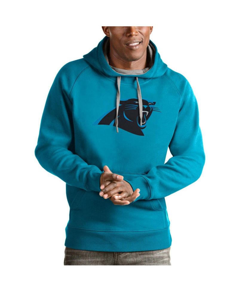 Men's Blue Carolina Panthers Victory Pullover Hoodie