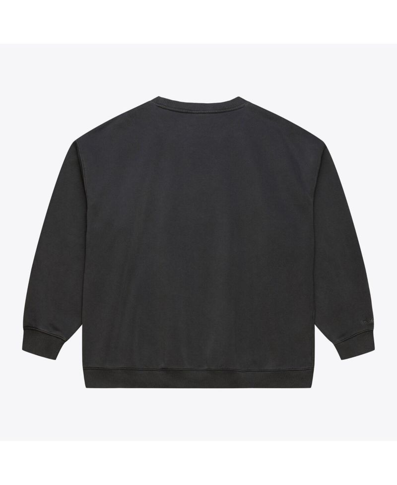 Men's Black Buffalo Bills Downtown Crew Logo Sweatshirt