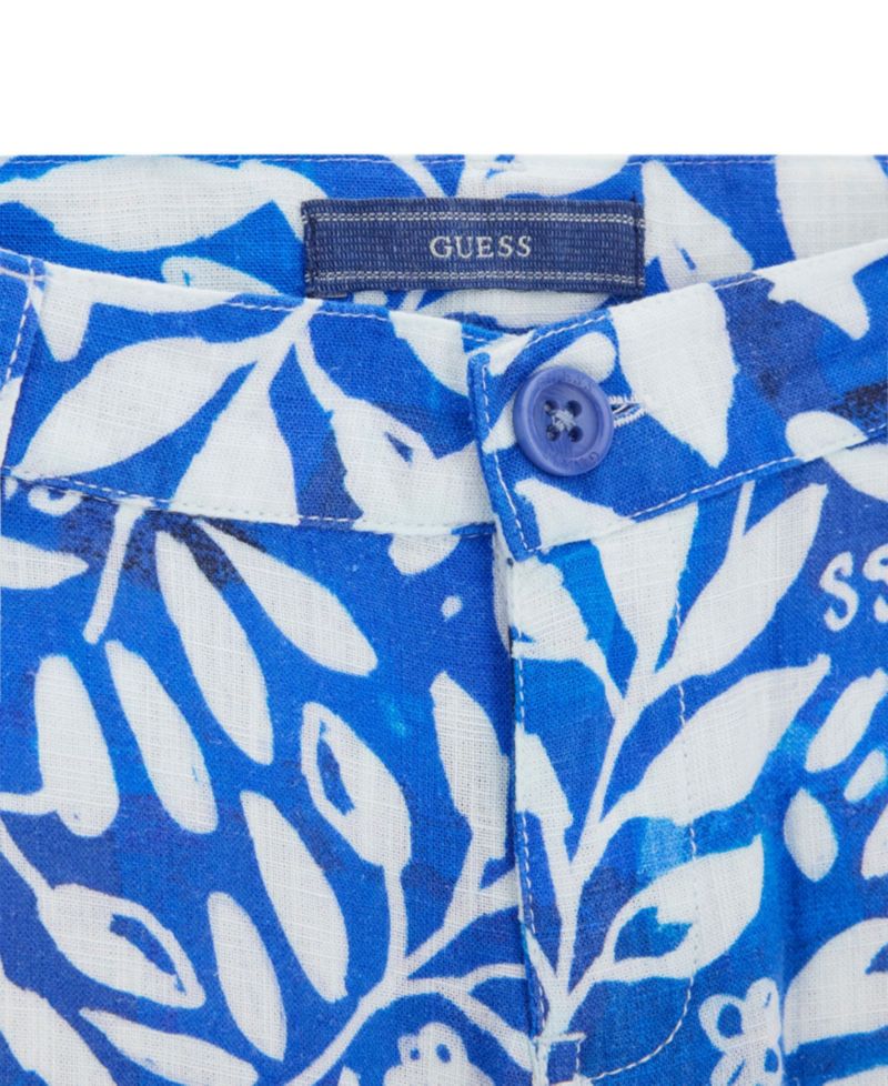 Boys' 7-18 Printed Bermuda Shorts