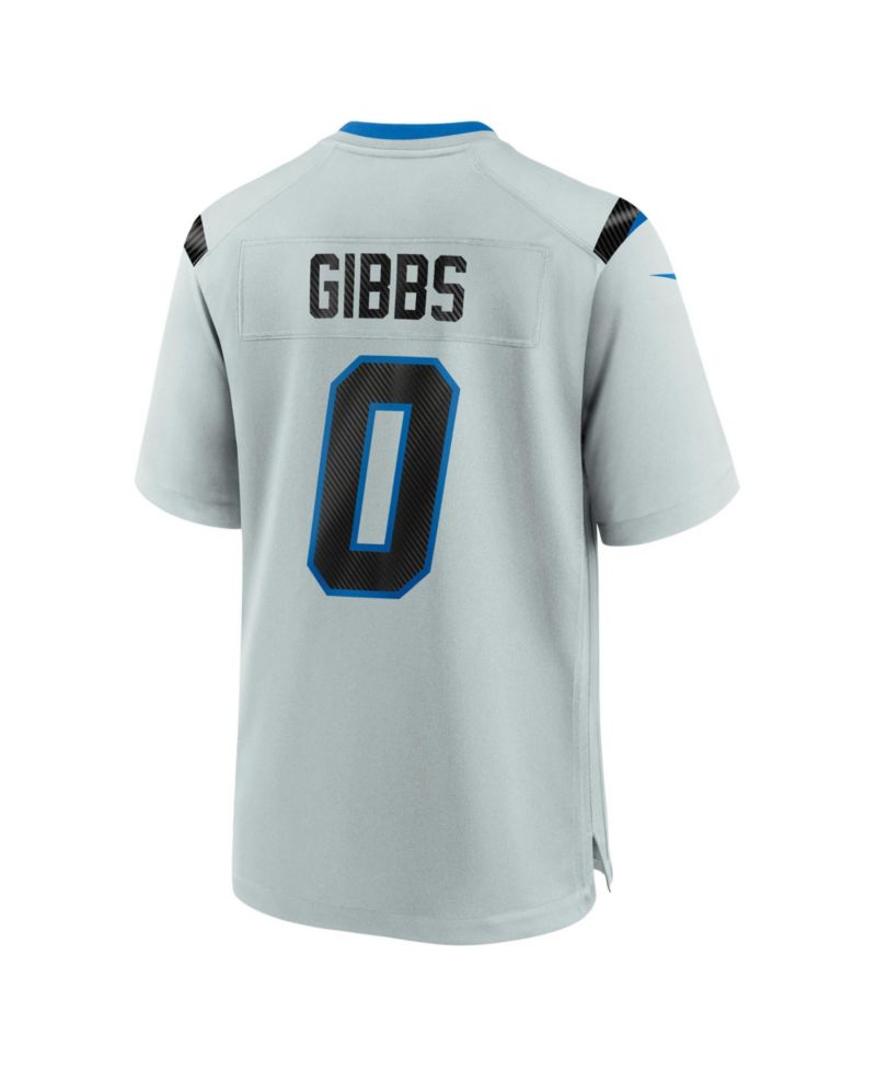 Men's Jahmyr Gibbs Silver Detroit Lions 2026 Rivalries Collection Game Jersey