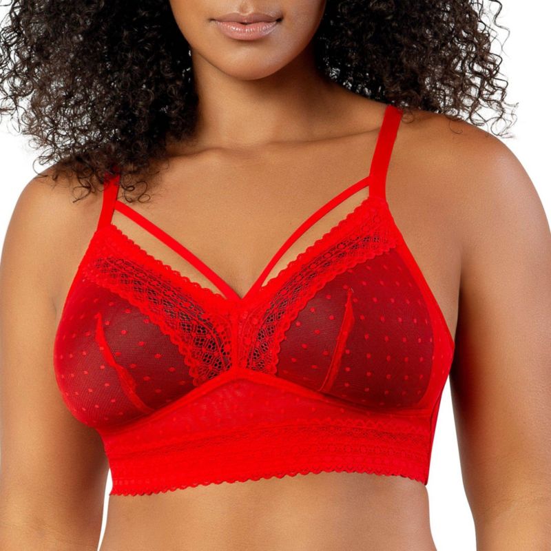Plus Size Mia Dot Wire-Free Bralette