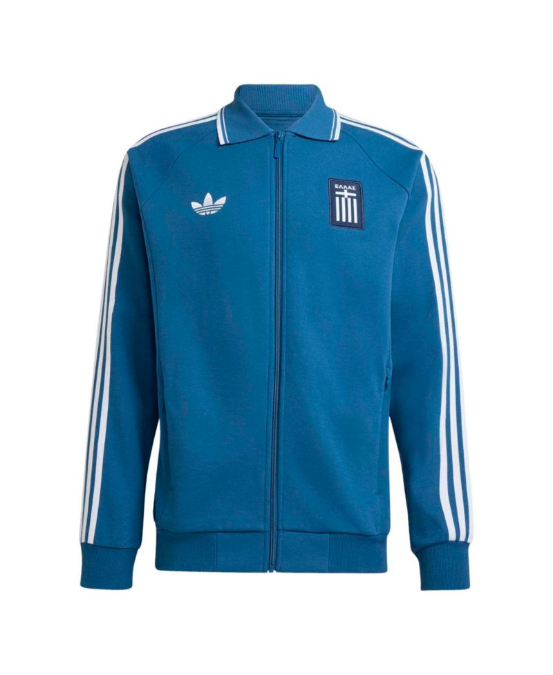 Men's Blue Greece National Team 2026 Full-Zip Anthem Jacket