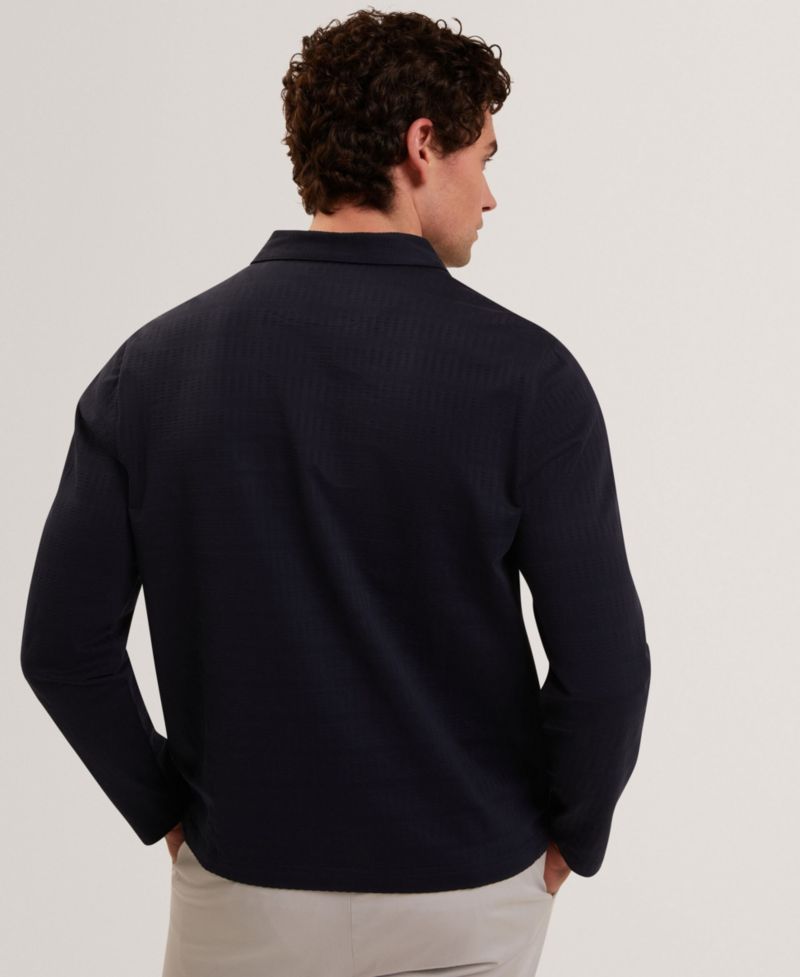 Men's Long-Sleeve Polo Shirt