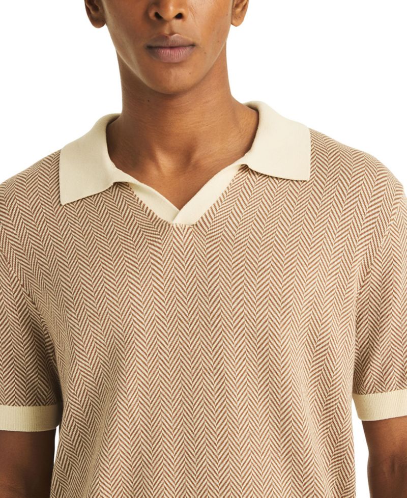 Men's Classic-Fit Ribbed Collar Sweater