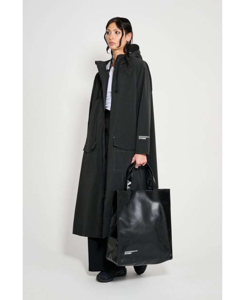 Women's Mosebacke Long Patch Matte Raincoat