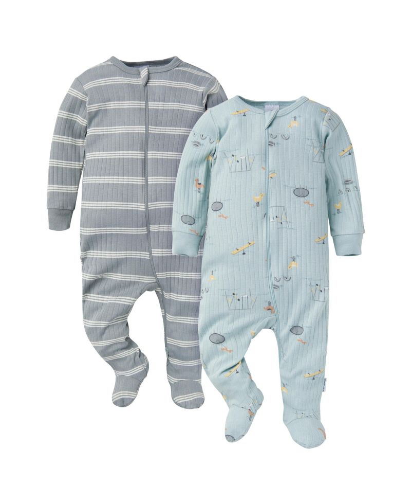 Baby Boys 2-Pack Sleep 'N Plays, Playground, 6-9M