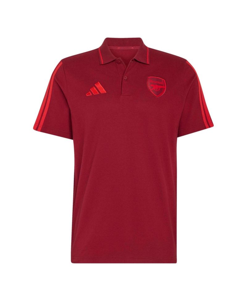 Men's Arsenal FC DNA Stitched-Stripe Polo Shirt