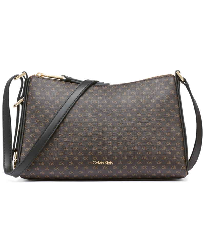 Mandy Mini Signature Top Zipper Crossbody