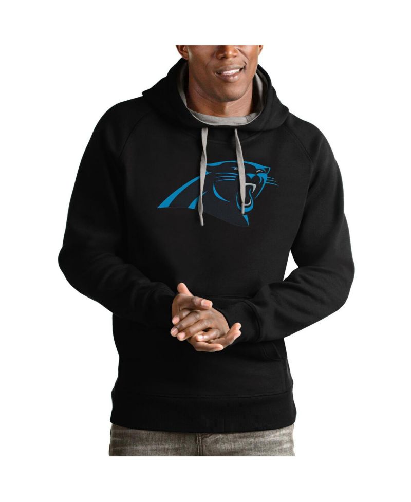 Men's Black Carolina Panthers Victory Pullover Hoodie