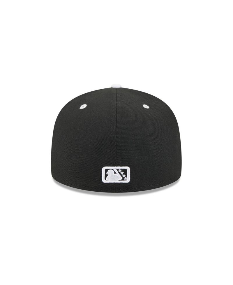 Men's Black Erie SeaWolves Theme Nights 59FIFTY Fitted Hat