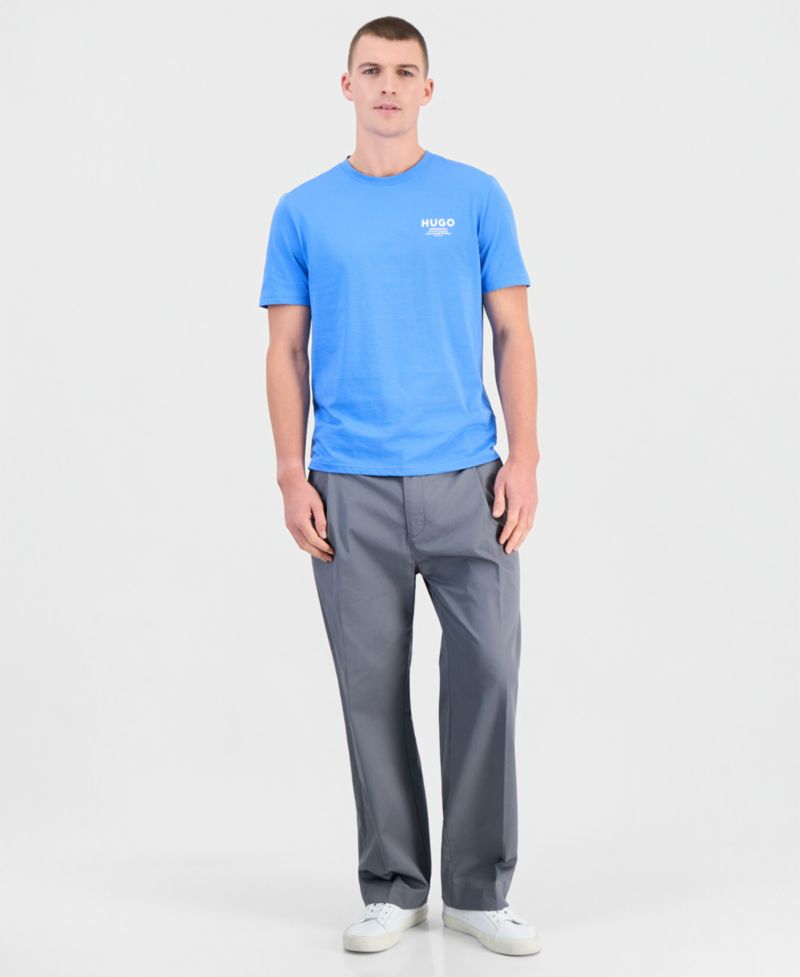 Men's Nesptee Logo Print Crewneck T-Shirt