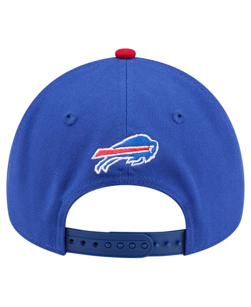 Men's Blue Buffalo Bills Mafia A-Frame 9Forty Adjustable Hat