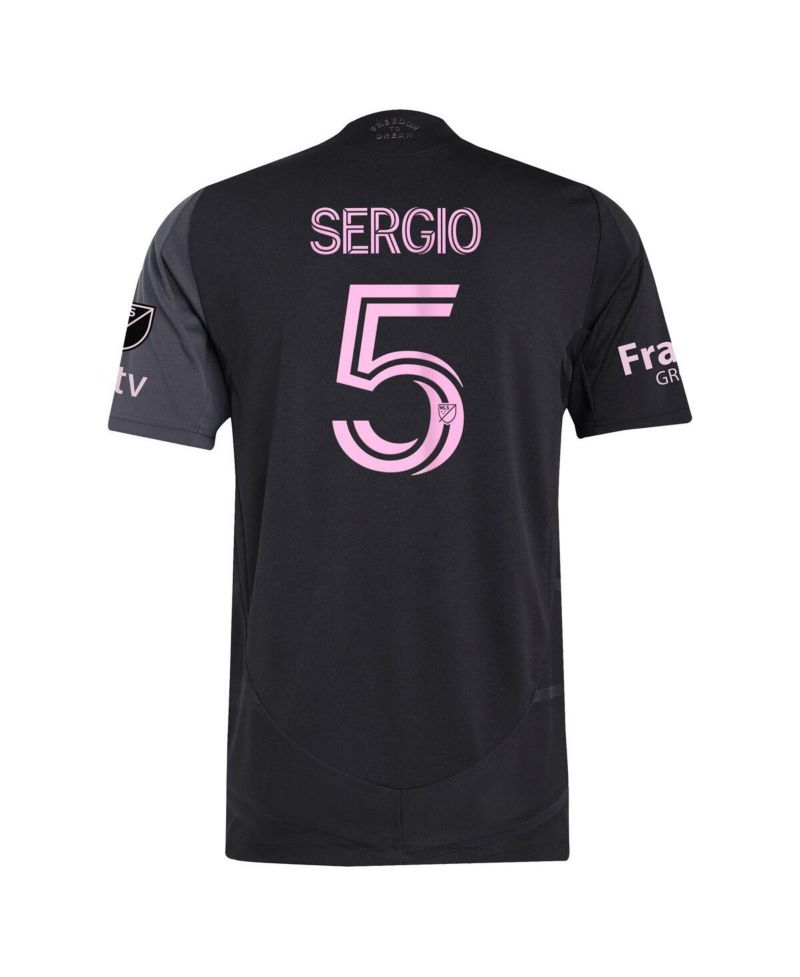 Men's Sergio Busquets Black Inter Miami CF 2025 The Fortitude Kit Authentic Player Jersey