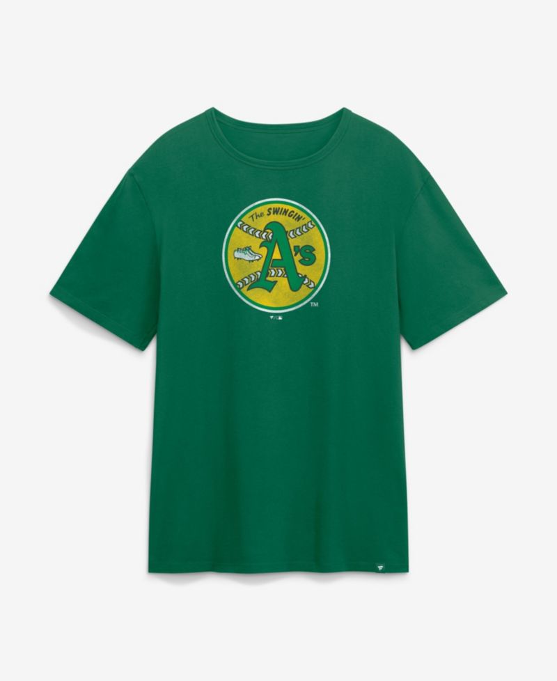 Men's Kelly Green Oakland Athletics Logo Legacy T-Shirt