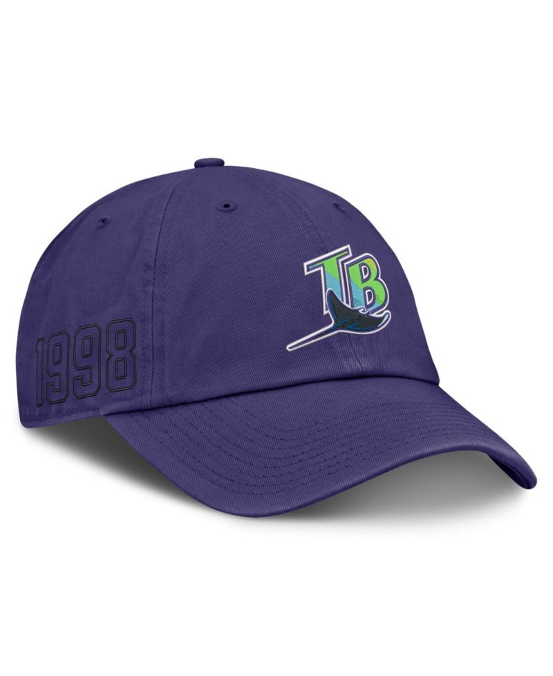 Men's Purple Tampa Bay Rays Cooperstown Club Adjustable Hat
