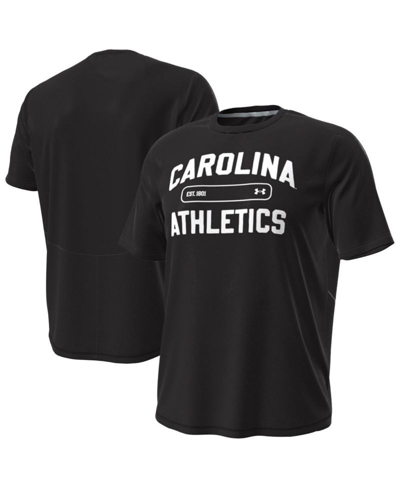 Men's Black South Carolina Gamecocks Sideline Knockout T-Shirt