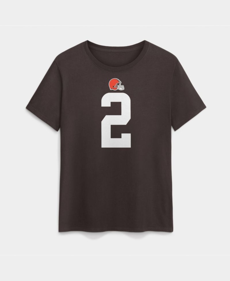 Women's Cleveland Browns Shedeur Sanders T-Shirt