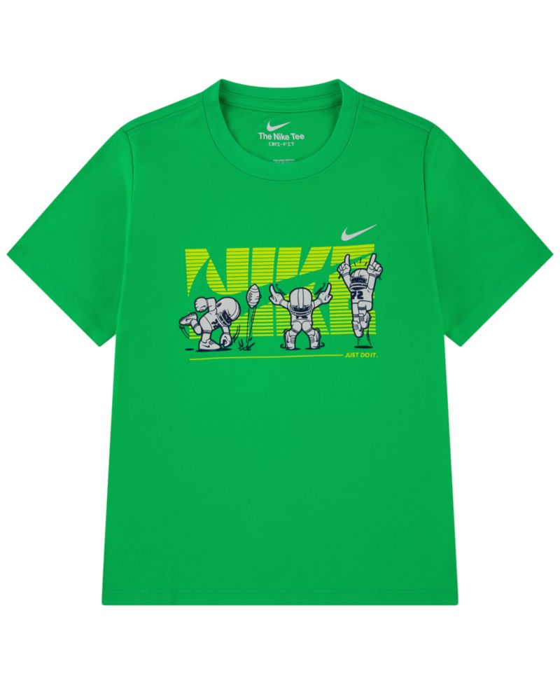 Футболка с коротким рукавом Dri-FIT End Zone для мальчиков 4-7 лет