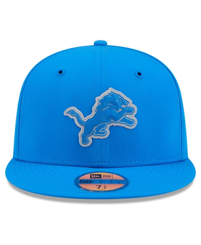 Men's Blue Detroit Lions 2026 Sideline 59FIFTY Fitted Hat