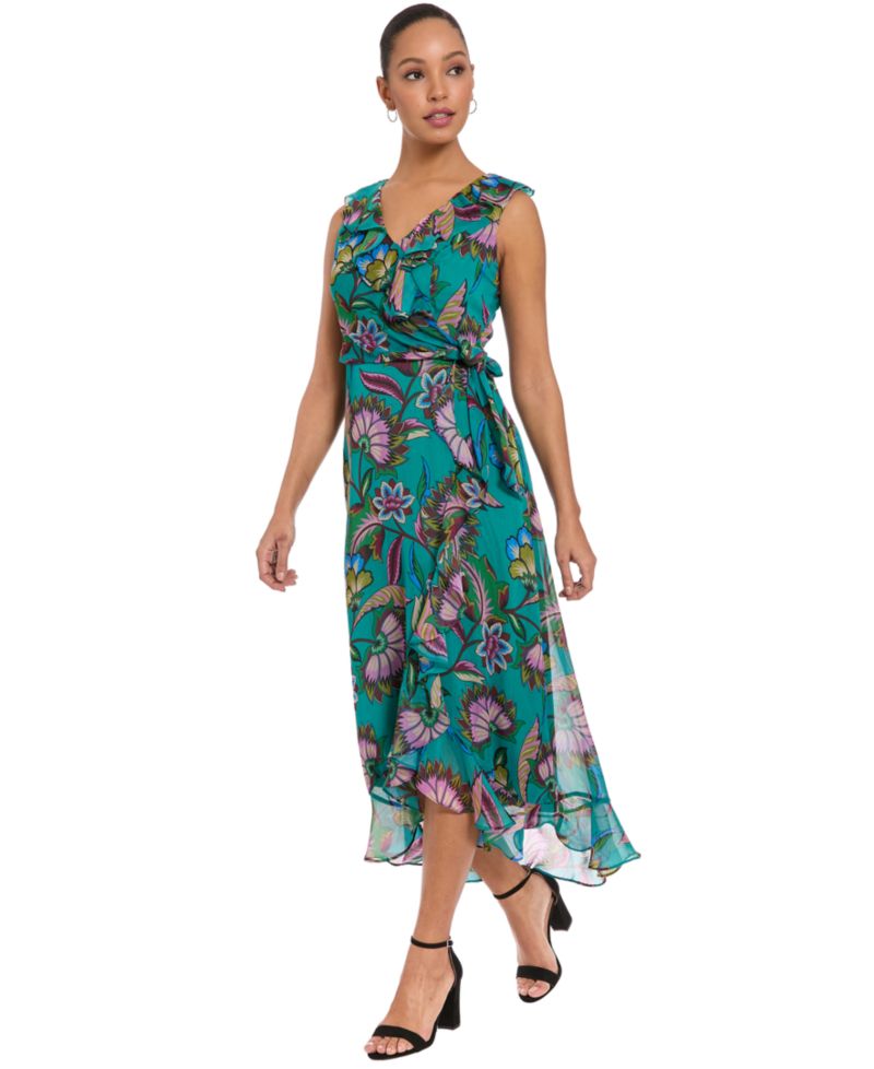 Women’s V-Neck High-Low Dress