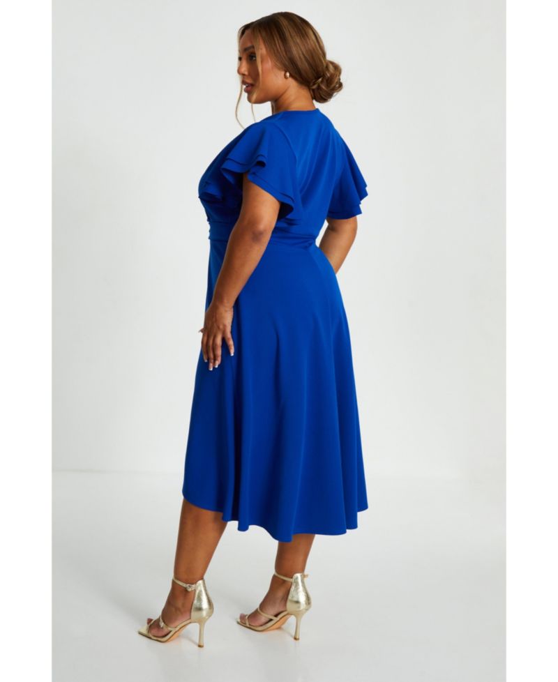 Women's Plus Size Dip Hem Dress