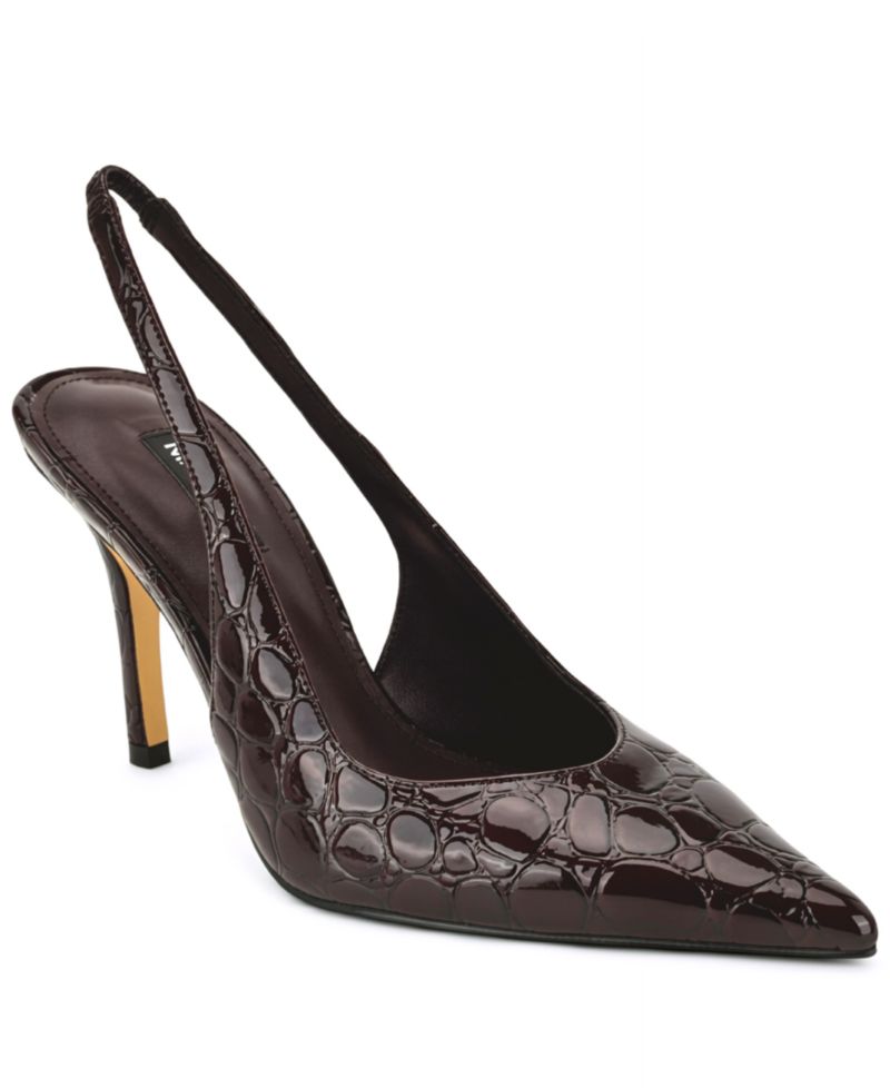 Women's Gerts Pointed Toe Slingback Dress Pumps