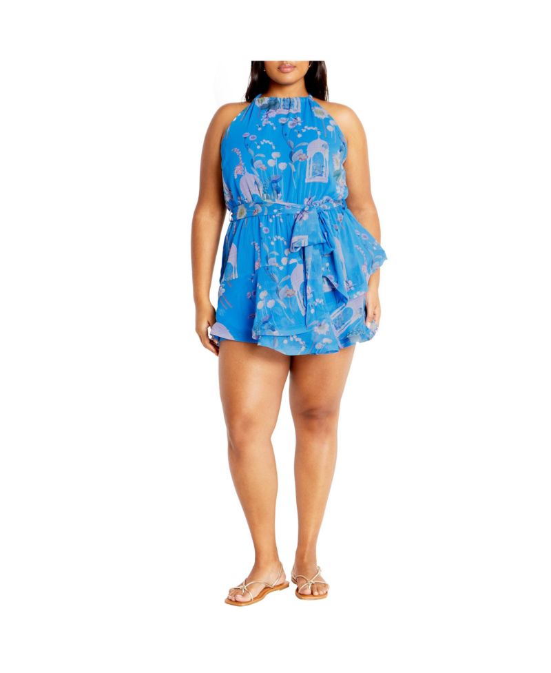 Women's Belinda Print Romper