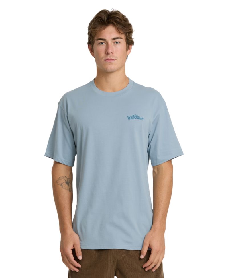 Men's The Abyss Cotton Graphic Relaxed-Fit Crewneck T-Shirt