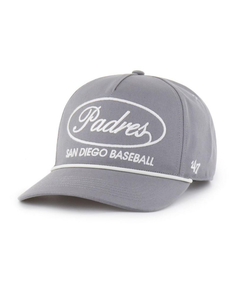 Men's Gray San Diego Padres Foundational Hitch Adjustable Hat