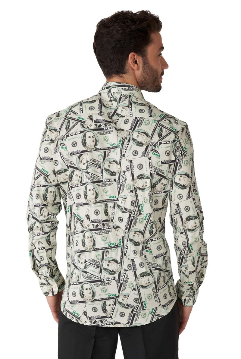 Men's Printed Theme Party Shirts For Men