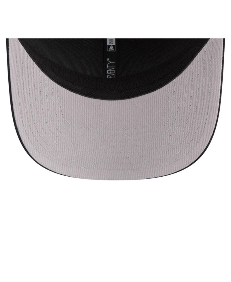 Men's Black Las Vegas Raiders Contest 9SEVENTY Adjustable Trucker Hat