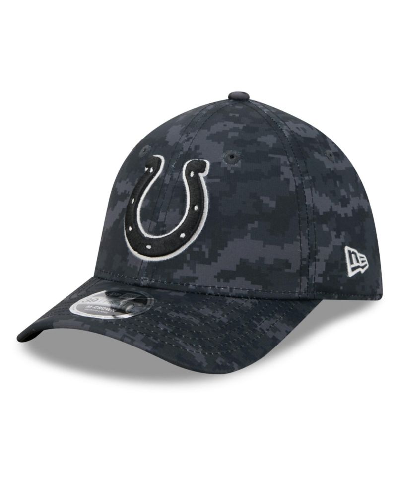 Men's Black Indianapolis Colts 2026 Salute to Service 39THIRTY Flex Hat